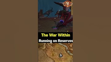 Running on Reserves - The War Within QUEST  #quest #worldofwarcraft #wow