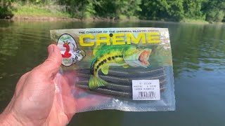 Crème Plastic Stick Bait Review ($1.25 Lures)