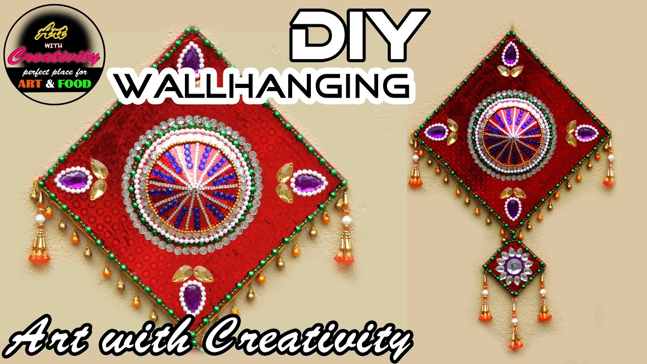 How To Make Wall Hanging Best Out Of Waste Card Board DIY Art