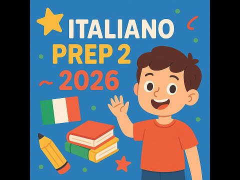 الدرس ١ ١ اللغة الإيطالية الصف الثاني الإعدادي الفصل الدراسي الأول ٢٠٢٦