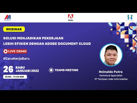 SOLUSI MENJADIKAN PEKERJAAN LEBIH EFISIEN DENGAN ADOBE DOCUMENT CLOUD