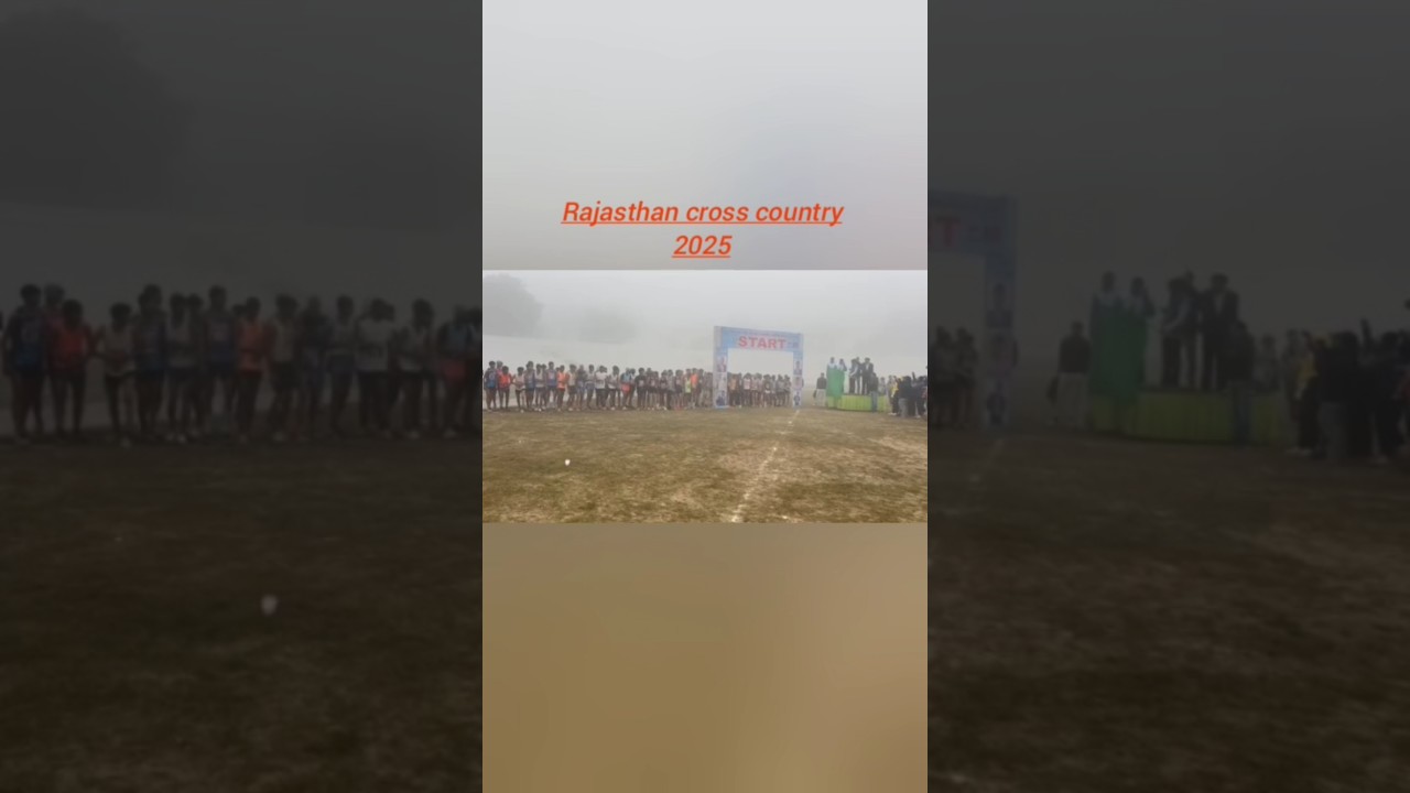 💫Rajasthan  state cross country 2025 