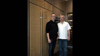 Technology Meets Tradition | Sub-Zero Refrigerator Wrapped in Viro