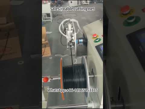Wire and Cable Meter Counting, Positioning, Cutting, and Winding Integrated Machine