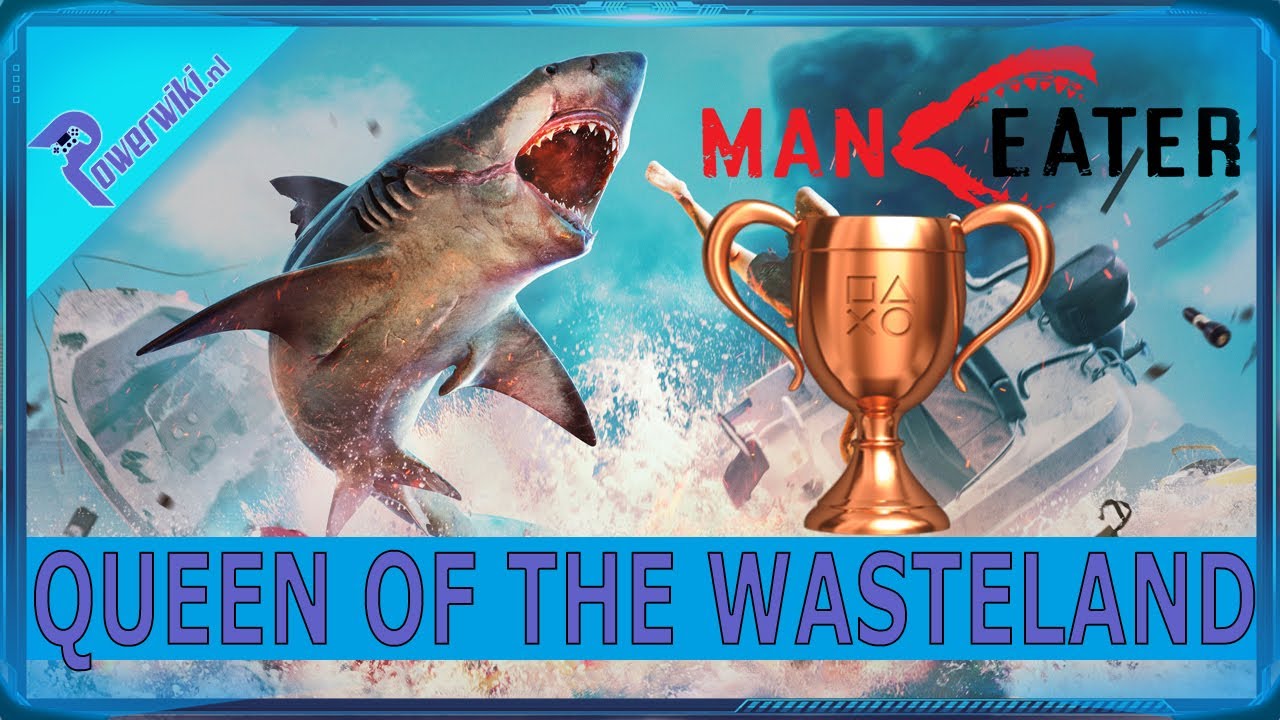 Maneater - Queen Of The Wasteland - Bronze Trophy 🏆 (PS5)