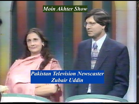 Moin Akhter Show - Zubair Uddin Newscaster | Dhanak TV USA