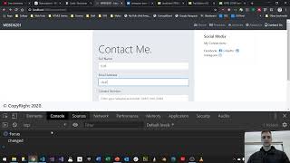 WEBD6201 - W2020 - Lesson 5 - Part 2 - jQuery and JavaScript Forms