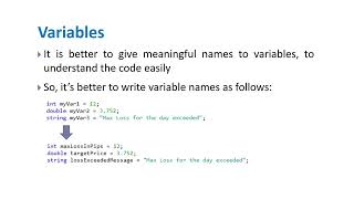 Lec#3   Data Types & Variables in MQL4 & MQL5 #000