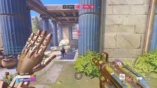 Using Bastion to counter Zarya on Ilios (Plat, Overwatch)
