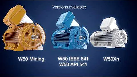 WEG \ 3-fázový elektromotor W50 \ BIBUS