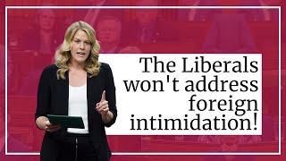 Foreign Intimidation and Government Inaction