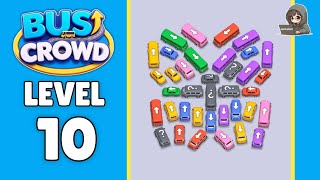 Bus Crowd level 10 walkthrough solution 