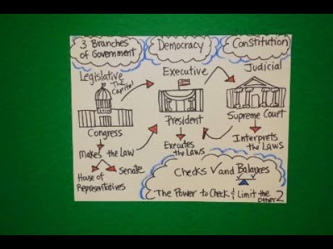 Let's Draw the 3 Branches of Government!  (Checks & Balances) - YouTube