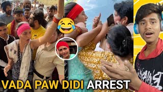 VIRAL VADA PAV DIDI ARRESTED! DHRUV RATHEE PAKISTANI?