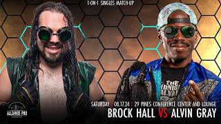 Brock Hall vs. Alvin Gray