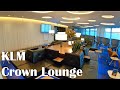 Lounge Review: NEW KLM Crown Lounge 52 - AMS Schiphol Airport