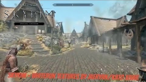 Skyrim SE Xbox One Mods|Skyrim - Whiterun Textures