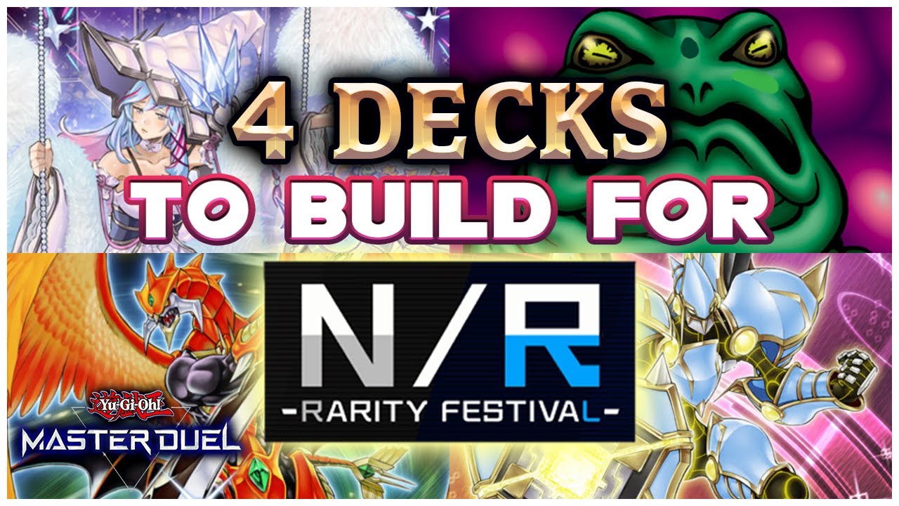 N/R Rarity Festival Decks THAT ARE FUN! Yugioh Master Duel Deck Profile