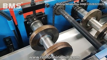 AUTO Change Size C50-200 Purlin Roll Forming Machine