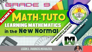 QUADRATIC INEQUALITIES :  LESSON 5