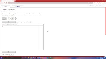 Array-1 (reverse3) Java Tutorial || Codingbat.com