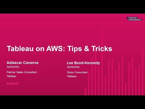 Video: ¿Puede Tableau conectarse a AWS?