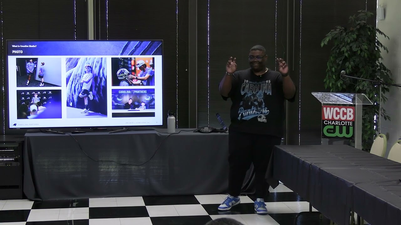 Introduction to Creative Media in Sports (with Alex Grant of the Carolina Panthers)