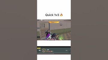 Quick 1v3 in conqueror lobby 🔥🥵 #bgmi #shorts #viral