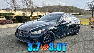 INFINITI Q50 3.7 VS 3.0T | WHY I CHOSE THE 3.7