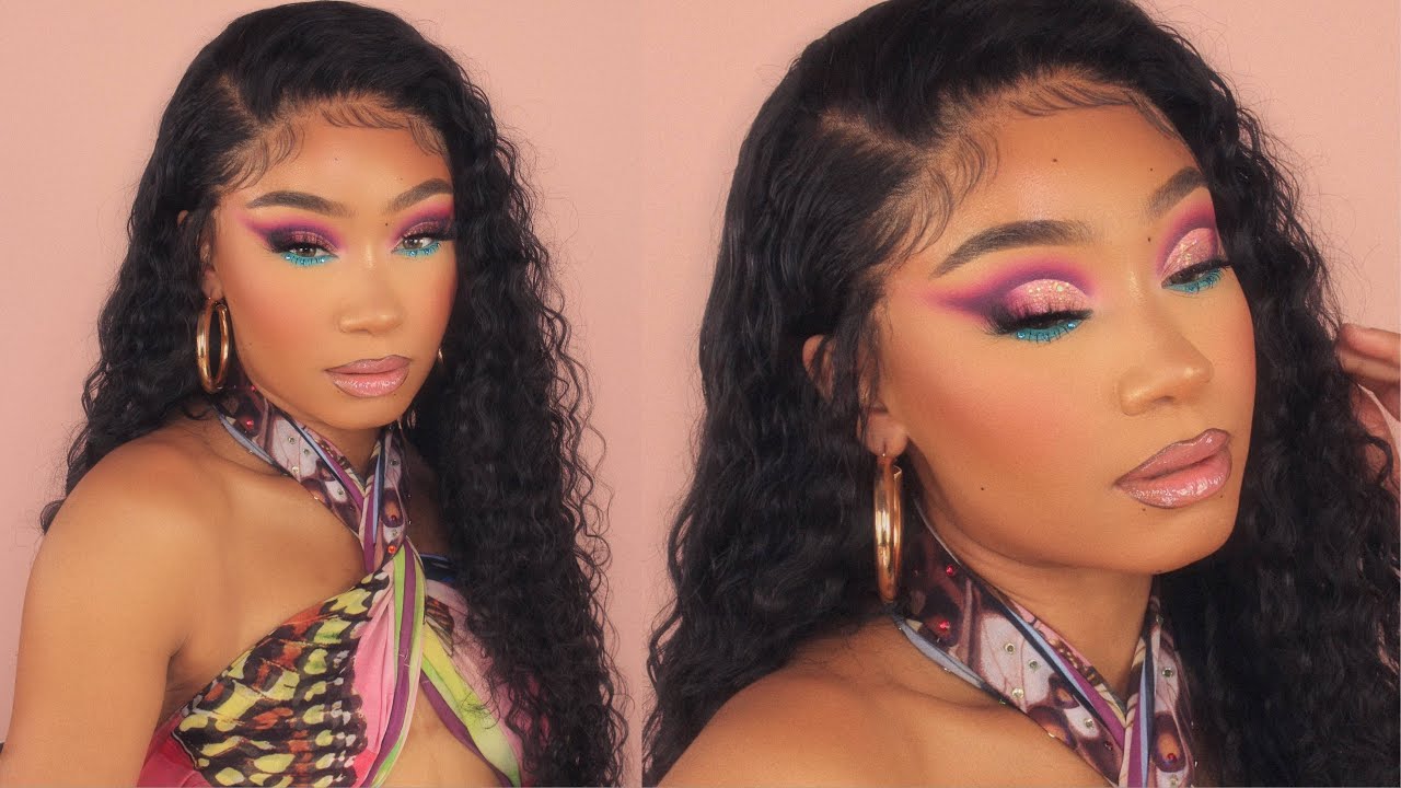 tropical barbie glam.🌴🌺 | hd lace wig ft. ula hair co.