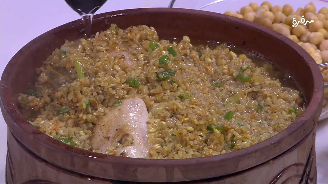 طاجن فريك بالدجاج  | توتا مراد