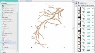 Branching Tool in Hatch Embroidery