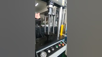 Spring fatigue testing machine