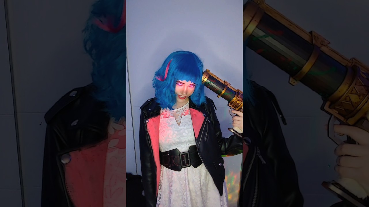 Ekko watching her dance I guess | Powder | Arcane #cosplay