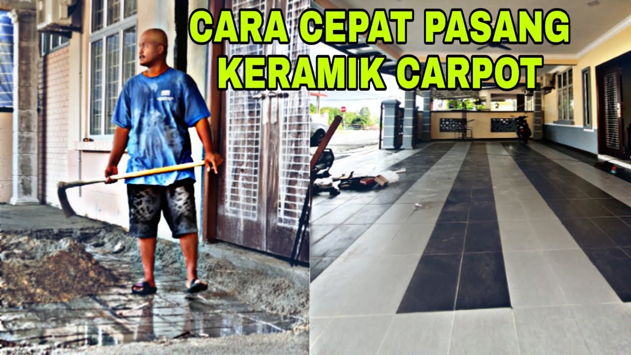  cara  pasang keramik carpot LEBIH CEPAT DARI BIASANYA YouTube