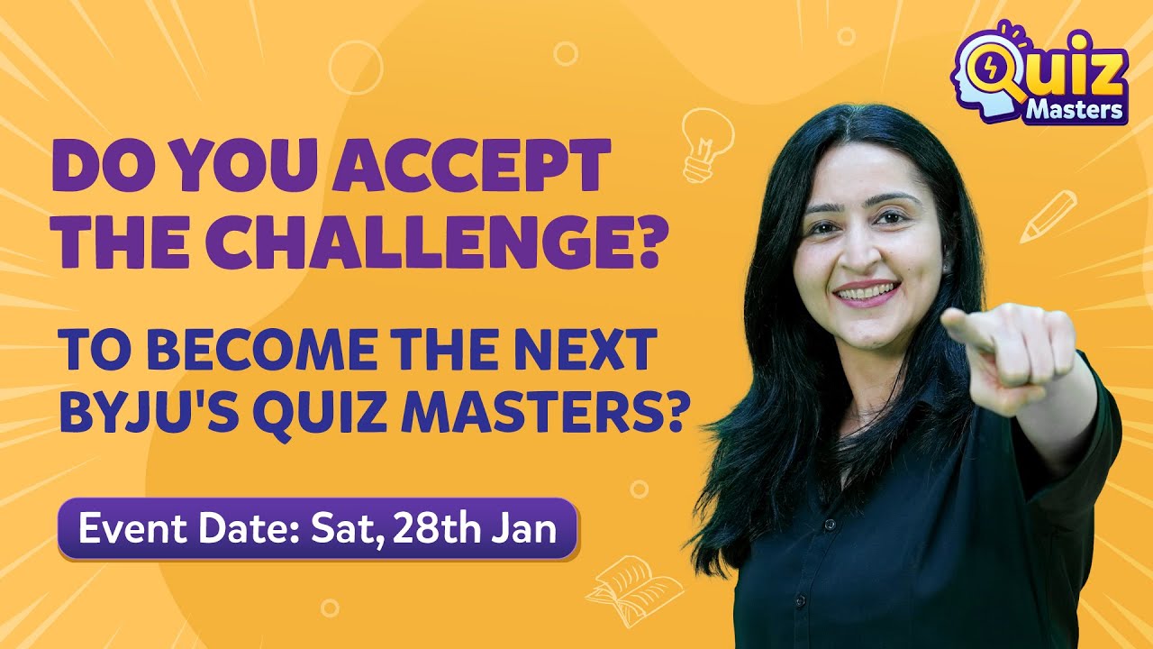BYJU'S Quiz Masters - Hunt For India's Next Young Genius | BYJU'S