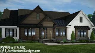 Transitional Farmhouse Plan 14748RK Exterior 360 Tour