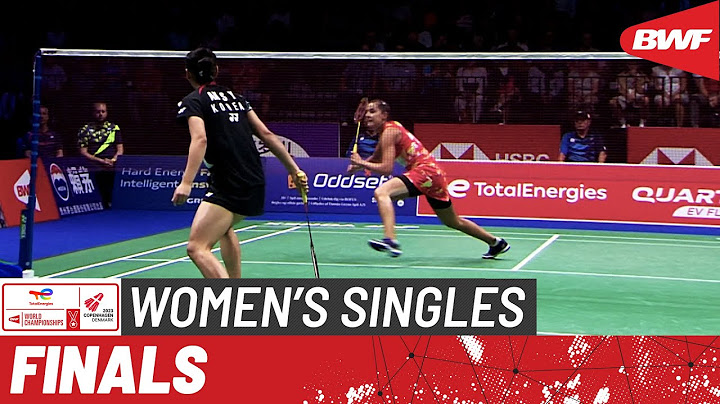 BWF World Championships 2023 | An Se Young (KOR) [1] vs. Carolina Marin (ESP) [6] | F