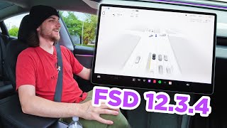 My 2024 Model 3 FINALLY has FSD 12.3.4!