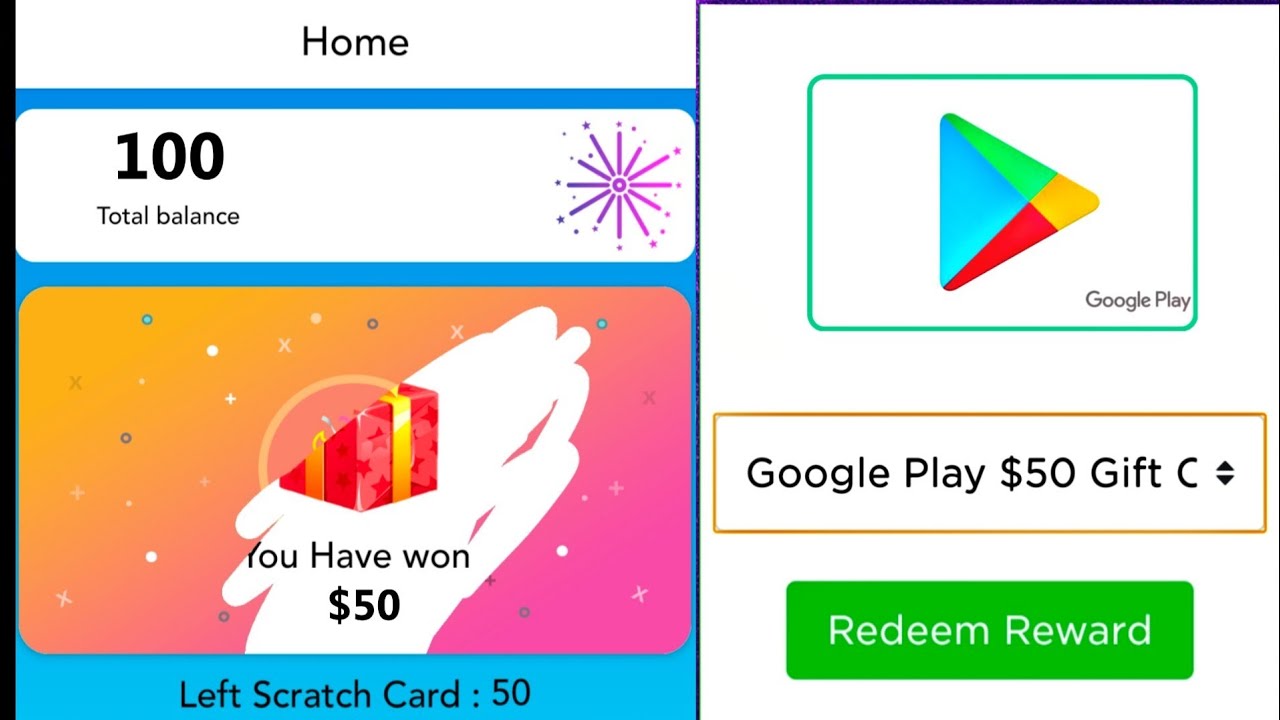 Scratch And Win Google Play Gift Card Redeem Code How To Get Google Play Gift Card Technoor Youtube