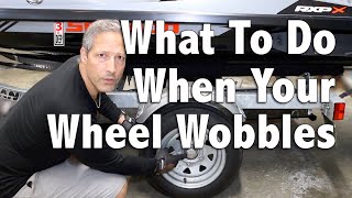 how to rebuild a boat trailer axle hub with sealed bearing