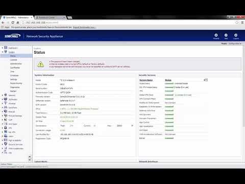 How To Upgrade The Firmware Sonicwall