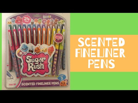 Sugar Rush 24 Scented Gel Pens