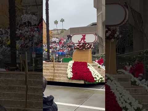 Rose Parade 2026 Empty Alabama Float 