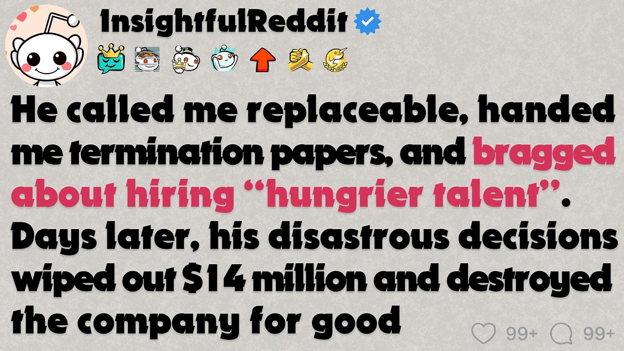 Fired for “underperforming” after generating 40% of the company’s revenue, I walked out—then...