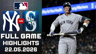New York Yankees Vs Seattle Mariners Full Game Highlights May 22, 2026 MLB Season 2026
