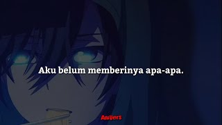 Anime Sad // aku bahkan belum memberinya apa-apa // sad anime quotes | AniVers