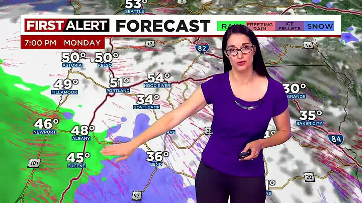 First Alert Sunday morning FOX 12 weather forecast (3/26)