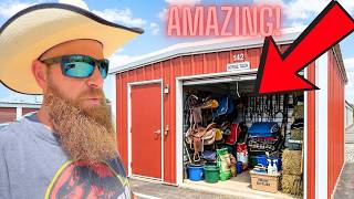 This abandoned storage unit was definitely different than the rest!