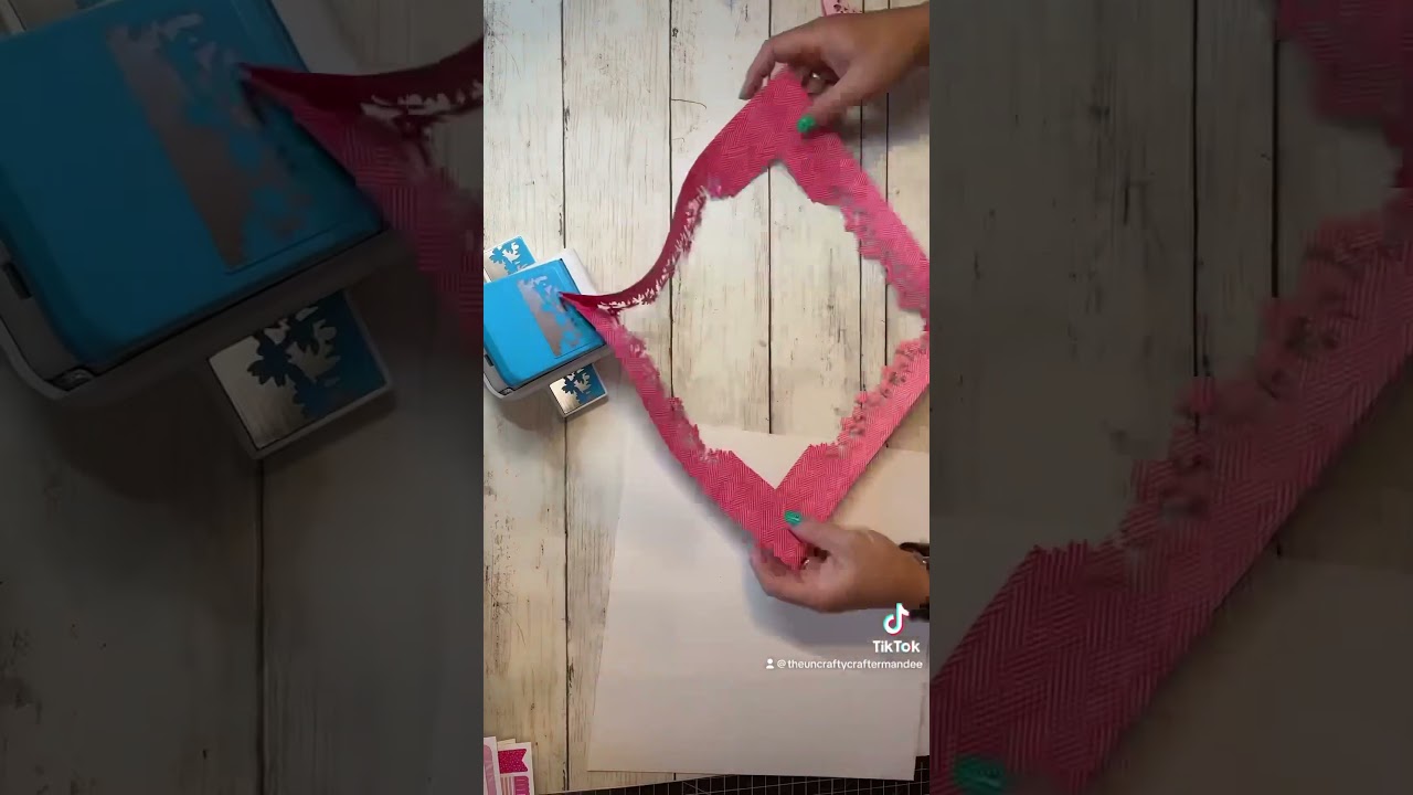 Wildflower border punch from creative memories! 